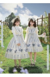 With Puji Letters and Poems-Iris Mid Length JSK Long JSK and Sets(Pre-Order/Full Payment Without Shipping)